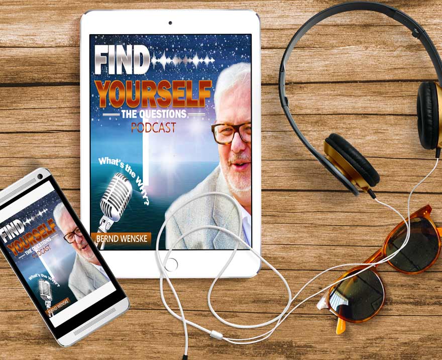 Mockup of the FIND YOURSELF podcast